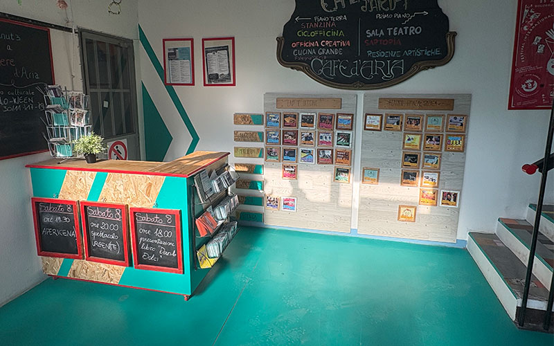 Camere d'aria An overview of the interior design for Camere d'aria Bologna